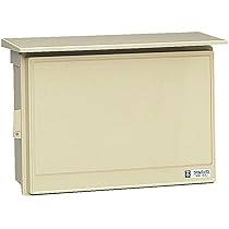 Amazon.co.jp: 未来工業 ウオルボックス 透明蓋・屋根無・ヨコ型